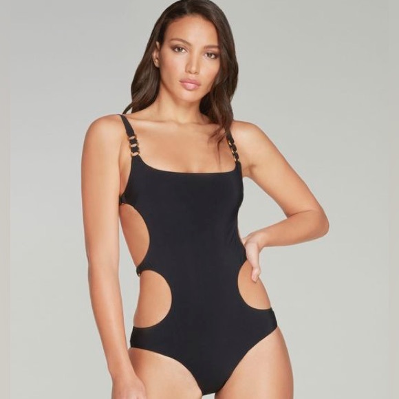 NWT Agent Provocateur Malisa Black Swimsuit AP3 - Picture 1 of 11